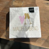 Serviette 25x25 "Mädelsabend"