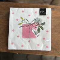 Serviette 33x33 "Gift for you"