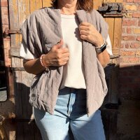 Cordweste taupe