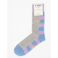 Socke Cross lavender-multi von Unio Hamburg