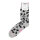 Socke Leo Cashmere "grey multi" von Unio Hamburg
