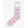 Socke Cosy Glitzi "grey-rose-aqua" von Unio Hamburg