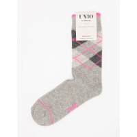 Socke Argy "grey melange-grey-neonpink" von...