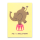 Postkarte "Age is irrelephant" von Deli Cards