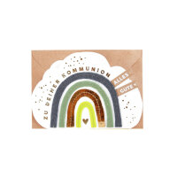 Regenbogenkarte "Zur Taufe" von Good old friends