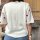 Halbarmpullover Herzchen "creme-rot" One Size