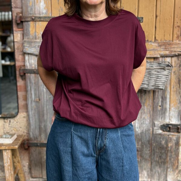 Shirt Yara "bordeaux" One Size