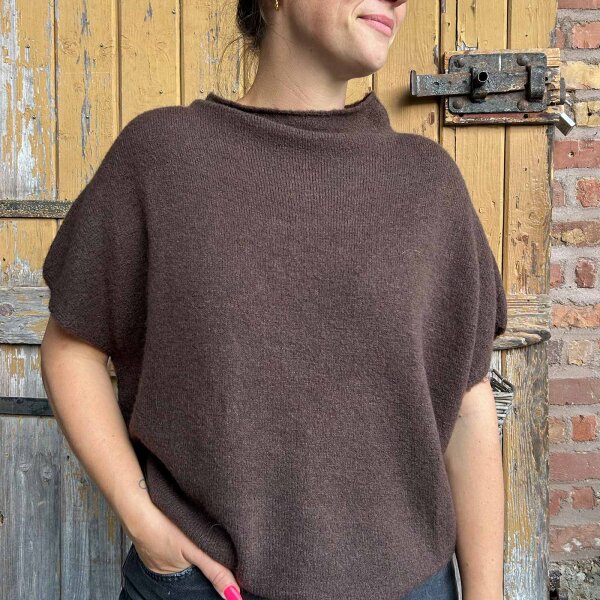 Oversize-Pullunder Sina "braun" One Size