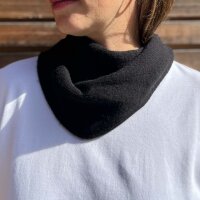Dreieckstuch 100% Wolle "schwarz"