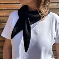 Dreieckstuch 100% Wolle "schwarz"