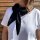 Dreieckstuch 100% Wolle "schwarz"