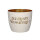 Windlicht Madras "Zauberhafte Weihnachtszeit" weiß/gold von Giftcompany