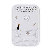Magnet "Lebe jeden Tag" von Räder