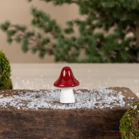 Porzellanpilz "Bosten red" von Storefactory