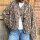 Teddyjacke "Leo" stein-taupe