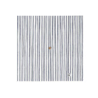 Servietten / Napkin "White Stripes Blue" von...