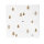Servietten / Napkin "White/Xmas Trees Brown" von Bastion Collections