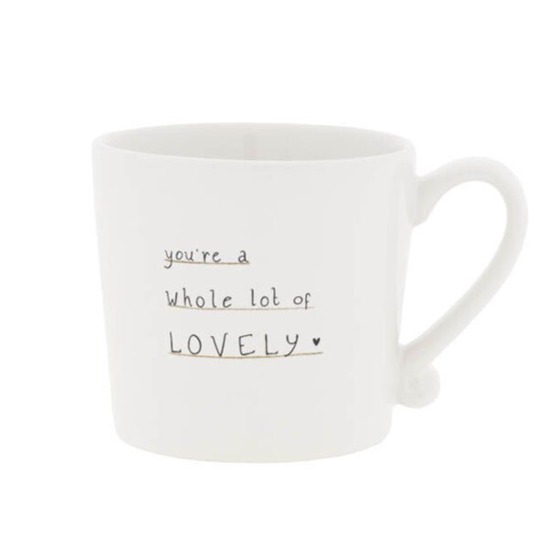 Tasse / Mug "White/Whole Lot Of Lovely" von Bastion Collections
