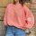 Sweatshirt "Elin" neoncoral-rosa One Size
