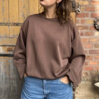 Langarmshirt Romy "hellbraun" One Size