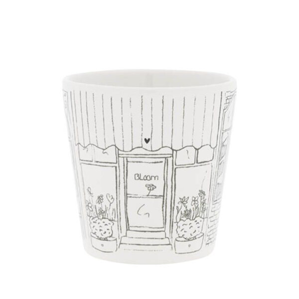Tasse / Cup "Cup White/Window Shopping" von Bastion Collections