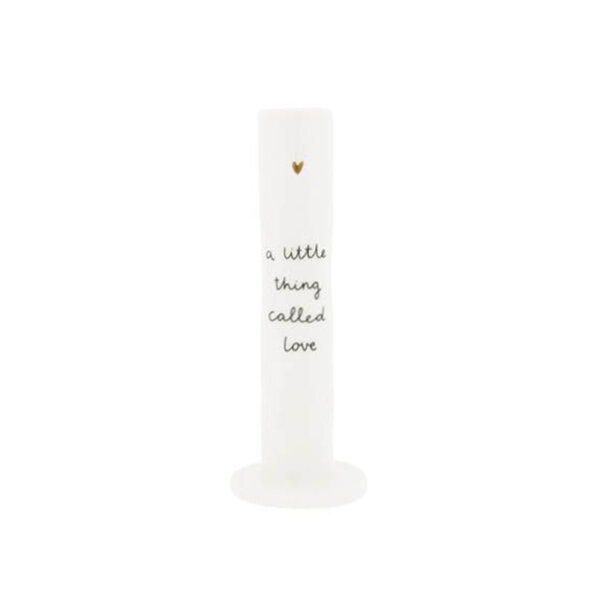 Kerzenhalter / Candleholder "white a little thing called love" von Bastion Collections