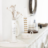 Kerzenhalter / Candleholder "white a little thing called love" von Bastion Collections