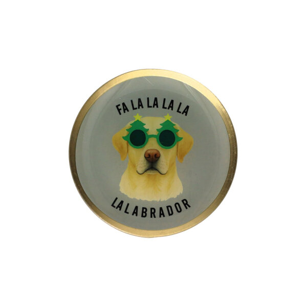 Glasteller Love Plates "Labrador rund" von Giftcompany