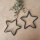 Holzperlenstern "Bead stars" dunkelgrün