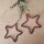 Holzperlenstern "Bead stars" rot von Madleys