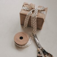 Geschenkband 5m "Allover Sterne" von Eulenschnitt