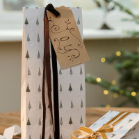 Veloursband "chocolate" 1 Meter von IB Laursen