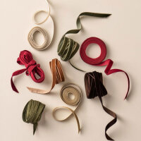 Veloursband "chocolate" 1 Meter von IB Laursen