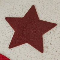 Untersetzer Sternform "Merry Christmas" 2er Set...