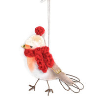 Mini Wintervögel von Good old friends Schal rot