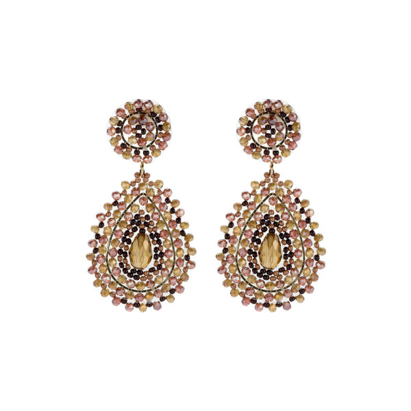 Statement-Ohrringe Boho braun mix von Biba B.V.