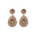 Statement-Ohrringe Boho braun mix von Biba B.V.