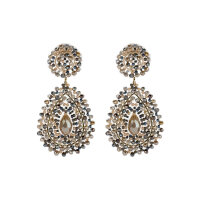 Statement-Ohrringe Boho taupe mix von Biba B.V.