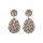 Statement-Ohrringe Boho taupe mix von Biba B.V.