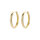 Creolen basic S goldfarbig von Biba B.V.