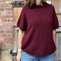Oversize-Pullunder Sina "bordeaux" One Size