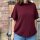 Oversize-Pullunder Sina "bordeaux" One Size