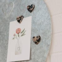Magnet "Herz Leo" 3er Set von Eulenschnitt
