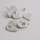 Magnet "Herz pearl" 3er Set von Eulenschnitt
