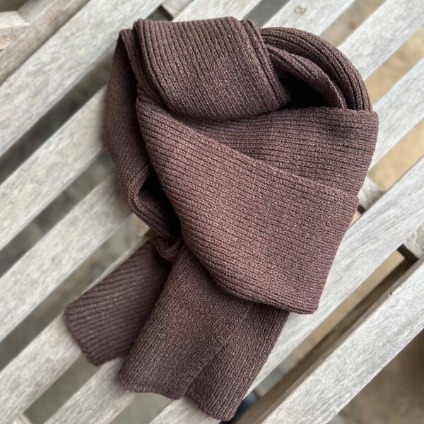 Strickschal "braun"