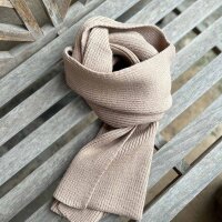 Strickschal "taupe"