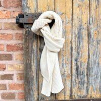 Strickschal "beige"