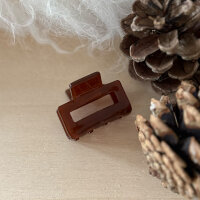Haarklammer mini "rost"