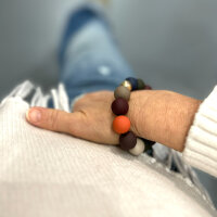 Acrylperlenarmband Perle medium "bunt"