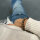 Acrylperlenarmband Perle klein "schlamm"